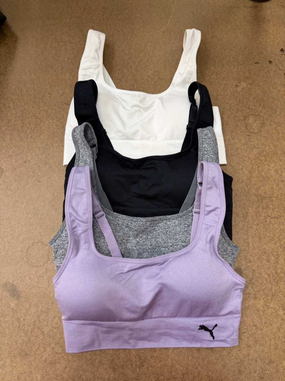 4 PUMA Women's Lightweight Padded Sports Bras